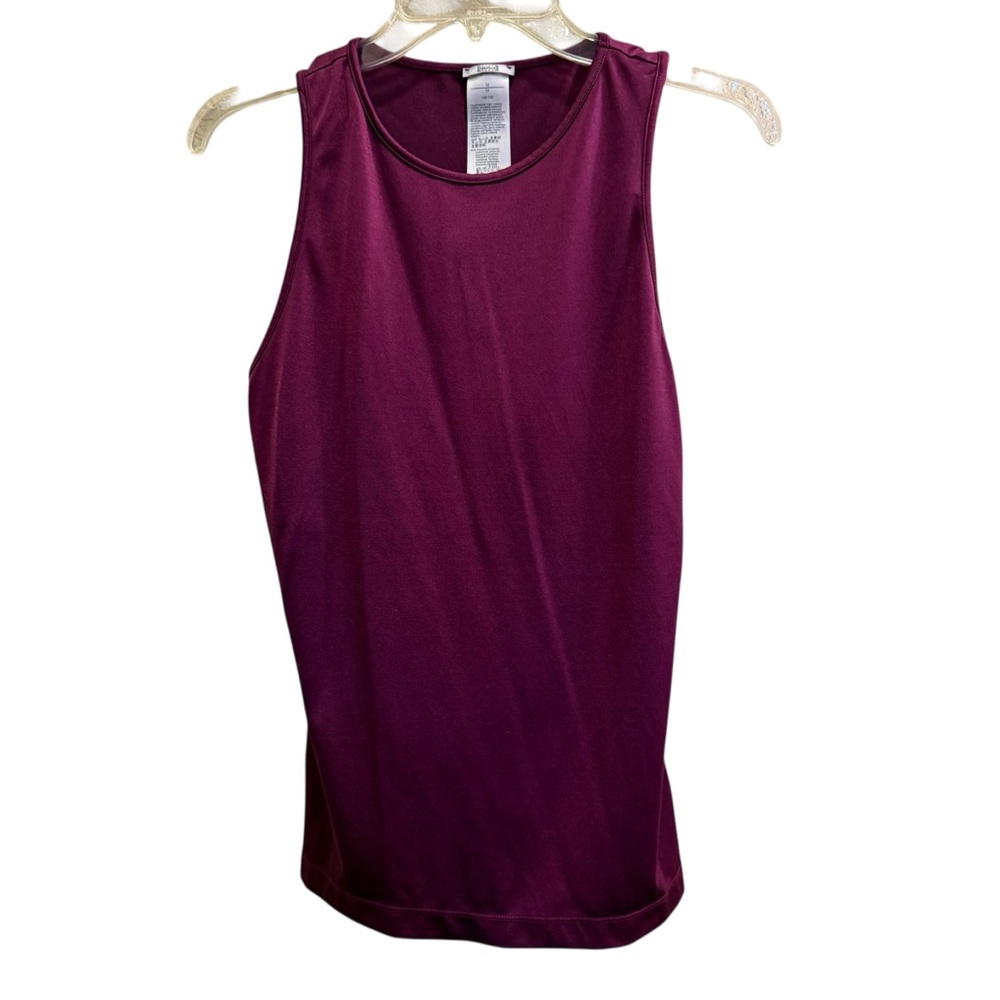 WOLFORD Women’s Athletic Loungewear The Workout Vest Top In Rich Burgundy Sz M